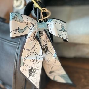 Scarf Keychain Bag Purse Bow Charms hang tag